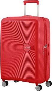 American Tourister Soundbox Spinner 67 EXP Coral Red