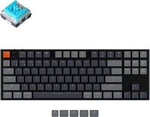 Keychron K1-E2 TKL Ultra-Slim Low Profile Hot-Swappable Optical Blue Switch – US