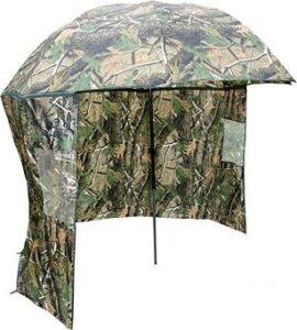 NGT Camo Brolly with Side Sheet 2