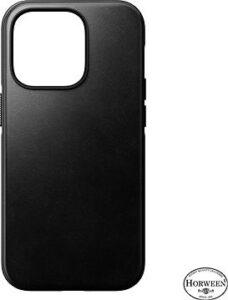Nomad Modern Leather MagSafe Case Black iPhone 14 Pro