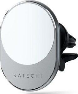 Satechi Magnetic Wireless Car Charger – Silver